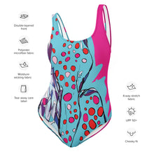 Load image into Gallery viewer, Cheetah One-Piece Swimsuit