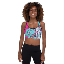 Load image into Gallery viewer, Cheetah Padded Sports Bra