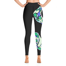Load image into Gallery viewer, Black Snake Leggings