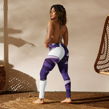 Load image into Gallery viewer, Purple Panda Yoga Leggings