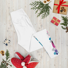 Load image into Gallery viewer, White Love Tree Yoga Leggings
