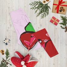 Load image into Gallery viewer, Selago Poinsettia Yoga Leggings