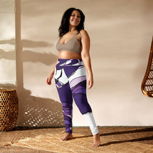 Load image into Gallery viewer, Purple Panda Yoga Leggings