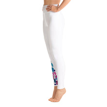 Load image into Gallery viewer, White Love Tree Yoga Leggings