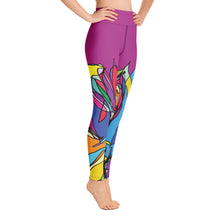 Load image into Gallery viewer, Zebra Color Pop Yoga Leggings