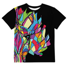 Load image into Gallery viewer, Zebra Youth crew neck t-shirt