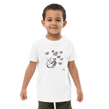 Load image into Gallery viewer, Love Bunny Organic cotton kids t-shirt