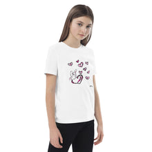 Load image into Gallery viewer, Love Bunny Organic cotton kids t-shirt