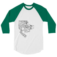 Load image into Gallery viewer, KL Lizard 3/4 sleeve raglan shirt