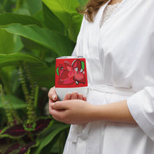 Load image into Gallery viewer, Red Poinsettia Wine tumbler
