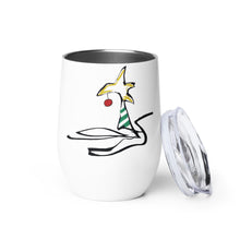 Load image into Gallery viewer, White CBC Tree Wine tumbler