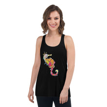 Load image into Gallery viewer, Seahorse Women's Flowy Racerback Tank