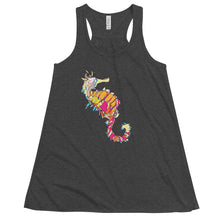 Load image into Gallery viewer, Seahorse Women's Flowy Racerback Tank