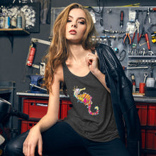Load image into Gallery viewer, Seahorse Women's Flowy Racerback Tank