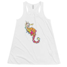 Load image into Gallery viewer, Seahorse Women's Flowy Racerback Tank