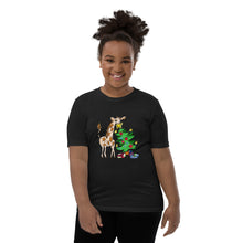 Load image into Gallery viewer, Giraffe Tree Youth Short Sleeve T-Shirt
