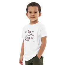 Load image into Gallery viewer, Love Bunny Organic cotton kids t-shirt
