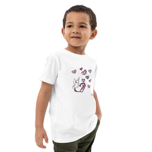 Load image into Gallery viewer, Love Bunny Organic cotton kids t-shirt
